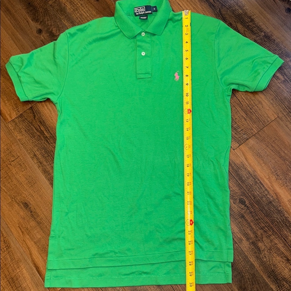 Ralph Lauren Men's Vibrant Green Polo Shirt - Picture 8 of 11